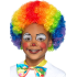 Colorful Curly Afro Wig Bonus Hair 120 Gr