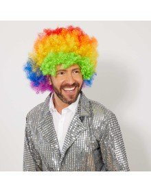 Colorful Curly Afro Bonus Wig