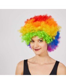 Colorful Curly Afro Bonus Wig