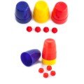 Colored Cups and Balls Magic Set - Beginner Magic Equipment