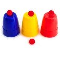 Colored Cups and Balls Magic Set - Beginner Magic Equipment