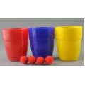 Colored Cups and Balls Magic Set - Beginner Magic Equipment