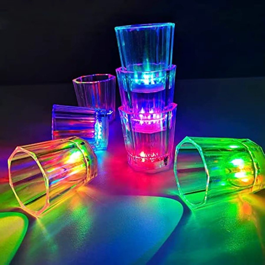 Colorful Led Glowing Fiber Optic Glow Light Cup 5.5 x 5.5 cm 1 Piece Colorful Led Glowing Fiber Optic Glow Light Cup 5.5 x 5.5 cm 1 Piece