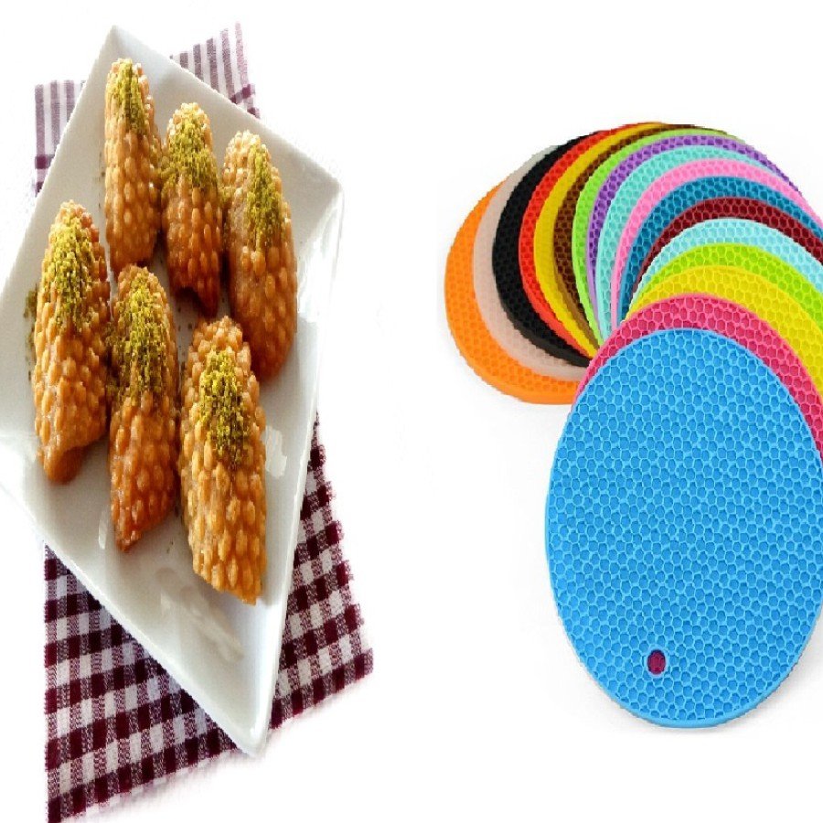 Colorful Trivet Griddle Pressed Mold