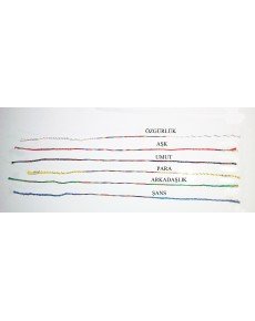 Colorful Lucky Bracelets (6 Pieces)