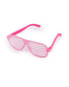 Retro Neon Highlighter Shutter Glasses 12 Pieces – 80s 90s Party Style Retro Neon Highlighter Shutter Glasses 12 Pieces – 80s 90s Party Style