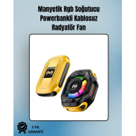 Mobile Cooler with RGB Light Swirl Fan | Magnetic Mounting | With Type-C Input