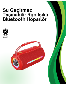 Portable Speaker with RGB Light – Multiple Connection Support