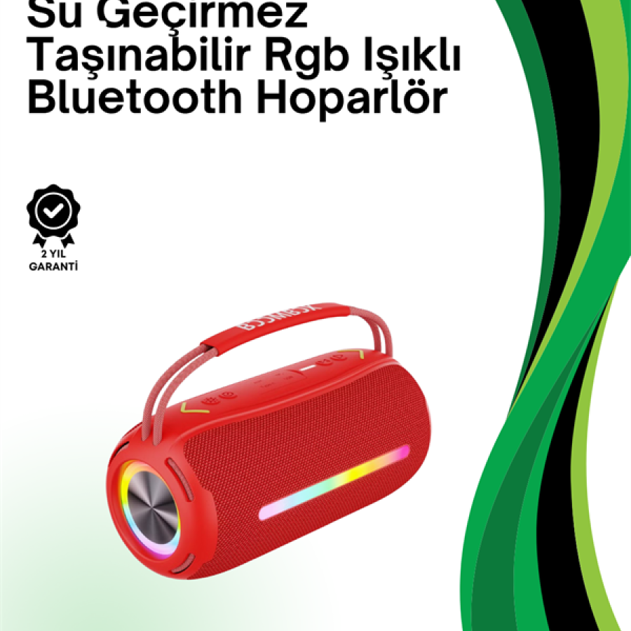 Portable Speaker with RGB Light – Multiple Connection Support Portable Speaker with RGB Light – Multiple Connection Support