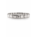 Letter M Steel Bracelet – Personalized Initial Bracelet – Stainless Steel Elegant Bracelet Letter M Steel Bracelet – Personalized Initial Bracelet – Stainless Steel Elegant Bracelet