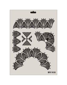 Rich Lace Series DN-918 Stencil 35x25 cm