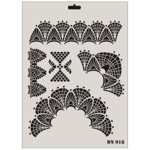 Rich Lace Series DN-918 Stencil 35x25 cm