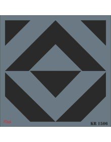 Rich KR 1506 Tile Stencil 30X30 cm