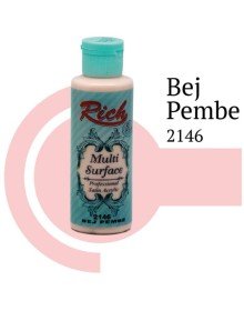 Rich Multi Surface 2146 Beige Pink Acrylic Paint 120 cc