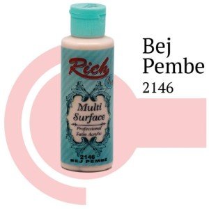 Rich Multi Surface 2146 Beige Pink Acrylic Paint 120 cc