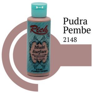 Rich Multi Surface 2148 Powder Pink Acrylic Paint 120 cc