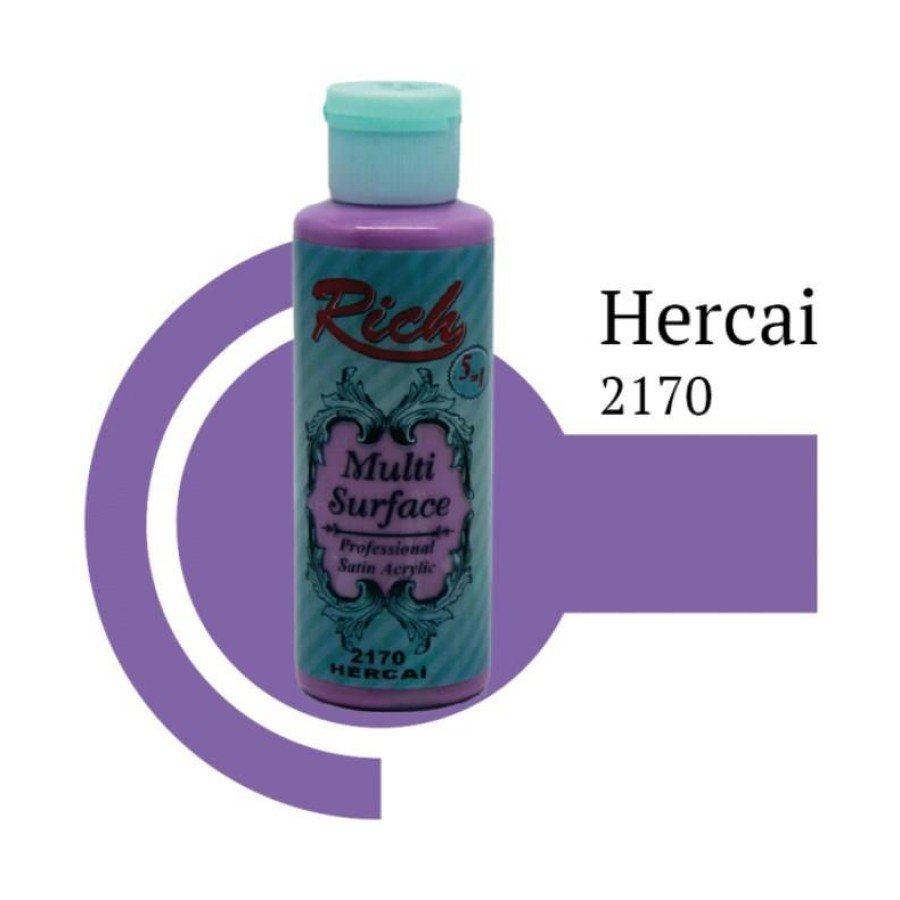 Rich Multi Surface 2170 Hercai Acrylic Paint 120 cc Rich Multi Surface 2170 Hercai Acrylic Paint 120 cc
