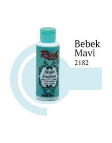 Rich Multi Surface 2182 Baby Blue Acrylic Paint 120 cc