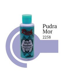 Rich Multi Surface 2258 Powder Purple Acrylic Paint 130 cc