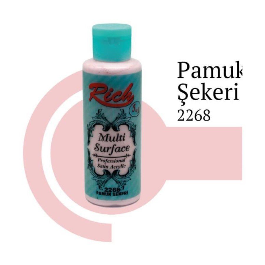 Rich Multi Surface 2268 Cotton Candy Acrylic Paint 120 cc