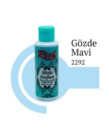 Rich Multi Surface 2292 Gözde Blue Acrylic Paint 120 cc