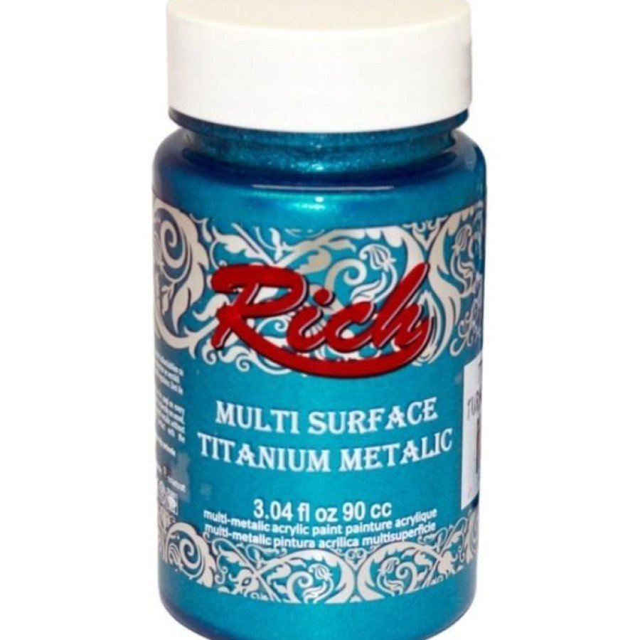 Rich Multi Surface Titanium 2572 Turquoise Metallic 90 cc Rich Multi Surface Titanium 2572 Turquoise Metallic 90 cc