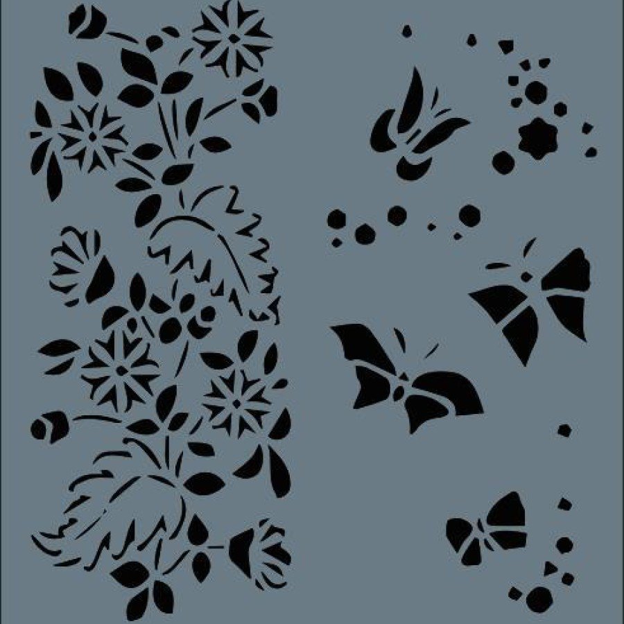 Rich New Series N-117 Stencil 35x25 cm