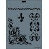 Rich New Series N-130 Stencil 35x25 cm