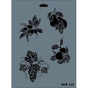 Rich New Series N-142 Stencil 35x25 cm