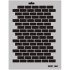 Rich New Series N-160 Stencil 35x25 cm