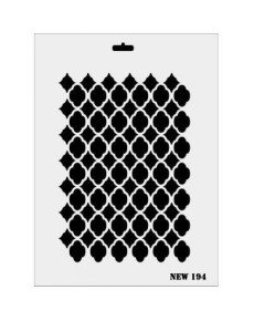 Rich New Series N-194 Stencil 35x25 cm