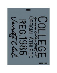 Rich New Series N-208 Stencil 35x25 cm