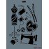 Rich New Serie N-324 Stencil 35x25 cm