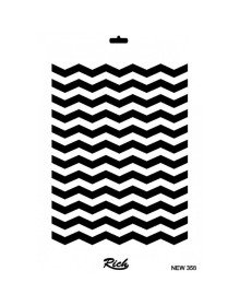 Rich New Series N-358 Stencil 35x25 cm