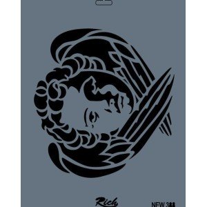 Rich New Series N-388 Stencil 35x25 cm