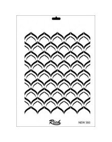 Rich New Series N-393 Stencil 35x25 cm