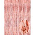 Rose Gold Tassel Door Curtain - Party, Bachelorette Party, Birthday 1x2 m
