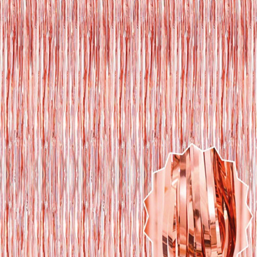 Rose Gold Tassel Door Curtain - Party, Bachelorette Party, Birthday 1x2 m