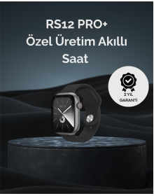 RS12 PRO+ 2025 Series Full Screen Special Production Smart Watch with Long Charging Time Guaranteed – 2GB Memory, AMOLED, GPS, Voice Search