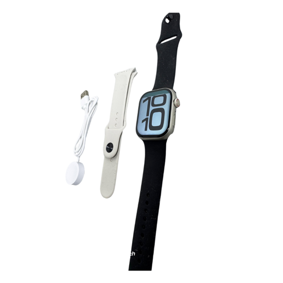 RS12 PRO+ Titanium Case Smart Watch – Sleep and Heart Rate Tracking, Water Resistant, Bluetooth Calling