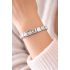 Personalized Letter T Steel Bracelet – Italian Charm Bracelet, Adjustable Elegant Model