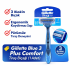 Razor Blue 3 Plus Comfort Razor 1 Piece - 3 Blade Ergonomic Handle Men's Razor
