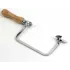 Fixed Swivel Saw Handle - Wooden Handle 13.5cm