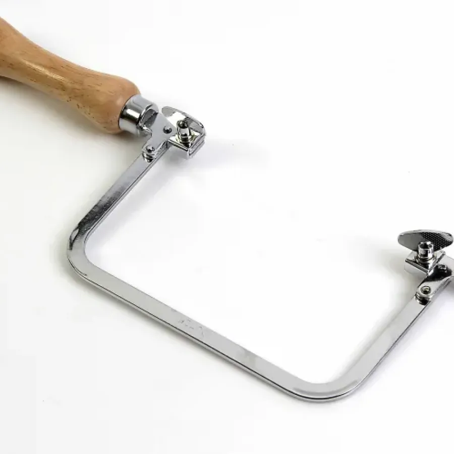 Fixed Swivel Saw Handle - Wooden Handle 13.5cm Fixed Swivel Saw Handle - Wooden Handle 13.5cm
