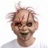 Haired Caki Green Eye Horror Mask – Realistic Stitched and Detailed Mask