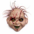 Haired Caki Green Eye Horror Mask – Realistic Stitched and Detailed Mask