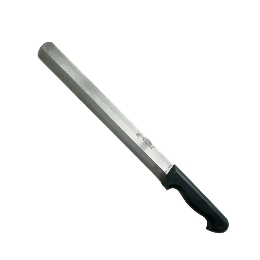 Şahin Bursa Stainless Salami Knife Thick 35 cm - Plastic Handle