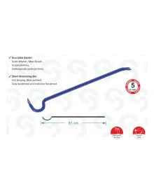 Sait Demirci SK 6000 Short Removing Iron - 1200 gr, 61cm