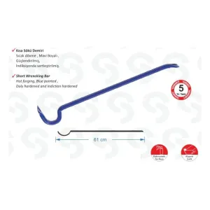 Sait Demirci SK 6000 Short Removing Iron - 1200 gr, 61cm Sait Demirci SK 6000 Short Removing Iron - 1200 gr, 61cm