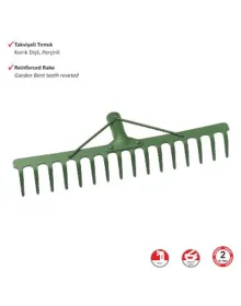 Sait Demirci Reinforced Rake 14 Teeth